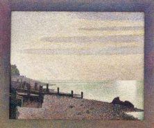 Haga click para ver la imagen ampliada evening honfleur 1886.jpg